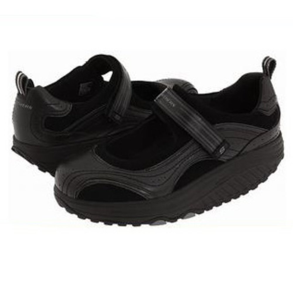 Skechers Shape Ups Mary Janes Black Size 9.5